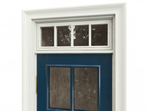 Entrance classic door 99 3D Model