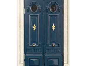 Entrance classic door 100 3D मॉडल