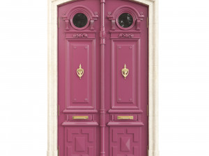 Entrance classic door 103 3Dモデル