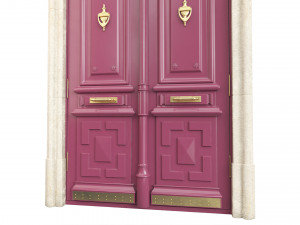 Entrance classic door 103 Modelo 3D