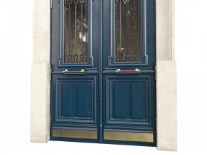Entrance classic door 104 3Dモデル
