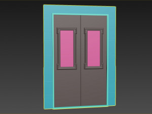 Entrance classic door 104 3Dモデル