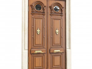 Entrance classic door 106 3D Model