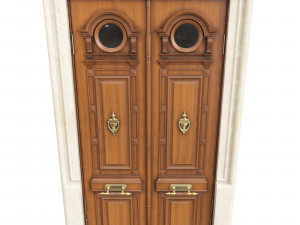 Entrance classic door 106 Modelo 3D