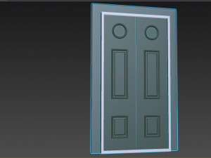 Entrance classic door 106 Modelo 3D