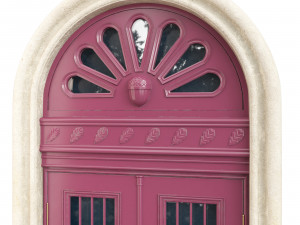 Entrance classic door 108 3D मॉडल