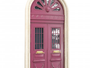 Entrance classic door 108 3D मॉडल