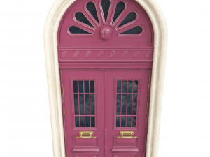 Entrance classic door 108 3D मॉडल