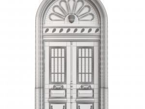Entrance classic door 108 3D मॉडल