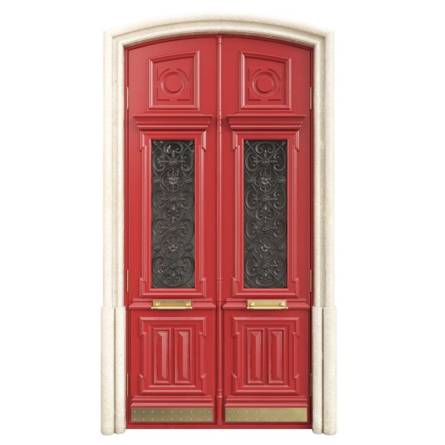 Entrance classic door 109 3D मॉडल .c4d .max .obj .3ds .fbx .stl .blend 