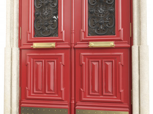 Entrance classic door 109 3D मॉडल