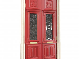 Entrance classic door 109 3D मॉडल