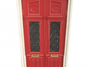 Entrance classic door 109 3D मॉडल