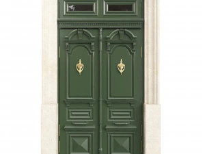 Porte d'entr&eacute;e classique 111 Modèle 3D