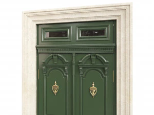 Entrance classic door 111 3D Model