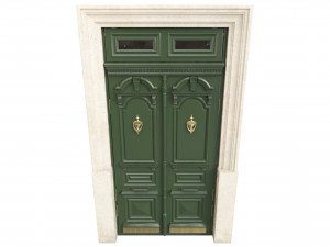 Entrance classic door 111 Modello 3D