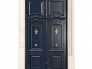 Entrance classic door 112 3D 모델
