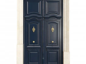 Porte d'entr&eacute;e classique 112 Modèle 3D