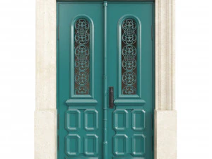 Porte d'entr&eacute;e classique 114 Modèle 3D