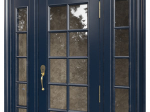 Entrance classic door 116 3D Model