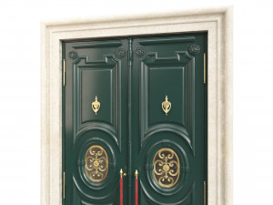 Entrance classic door 118 3D-Modell