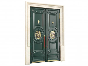 Entrance classic door 118 3D-Modell