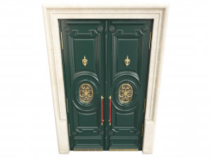 Entrance classic door 118 3D-Modell