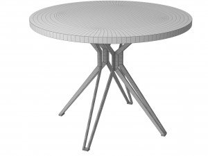 Bruges table Model 3D