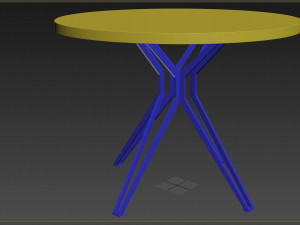 Bruges table Model 3D
