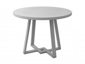 Warsaw table Modello 3D