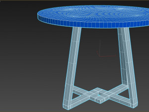 Warsaw table Modello 3D