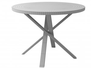 Prague table 3D Model