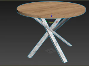 Prague table 3D Model