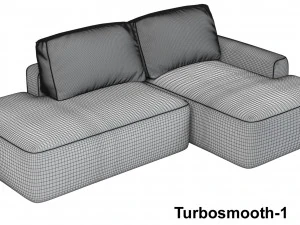 Sofa EGOIST PAFFUTO 3D Model