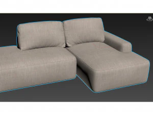 Sofa EGOIST PAFFUTO 3D Model