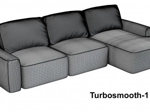 Sofa EGOIST PAFFUTO 3D Model