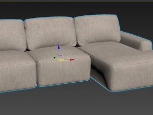 Sofa EGOIST PAFFUTO 3D Model
