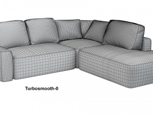 Sofa EGOIST PAFFUTO 3D Model