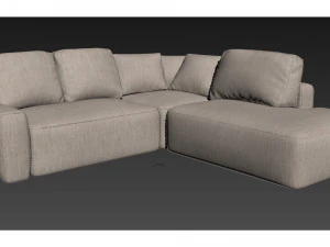 Sofa EGOIST PAFFUTO 3D Model
