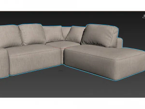 Sofa EGOIST PAFFUTO 3D Model