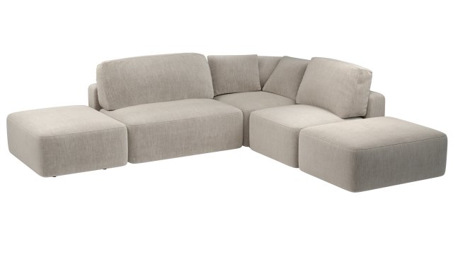 Sofa EGOIST PAFFUTO 3D Model .c4d .max .obj .3ds .fbx .stl .blend 