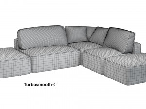 Sofa EGOIST PAFFUTO 3D Model