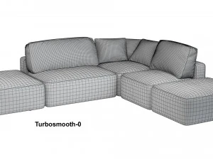 Sofa EGOIST PAFFUTO 3D Model
