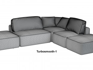 Sofa EGOIST PAFFUTO 3D Model