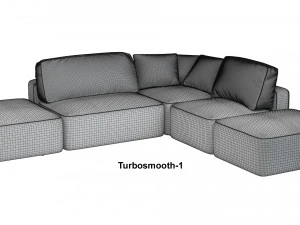 Sofa EGOIST PAFFUTO 3D Model