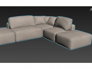 Sofa EGOIST PAFFUTO 3D Model