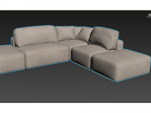 Sofa EGOIST PAFFUTO 3D Model