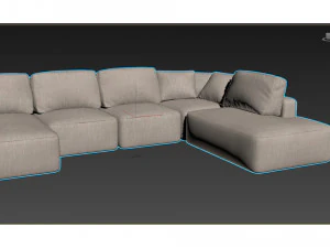 Sofa EGOIST PAFFUTO 3D Model