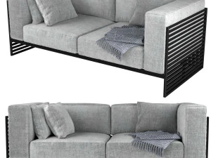 Дижонский диван 3D Модель