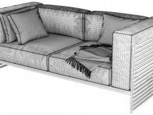 Dijon sofa 3D-Modell
